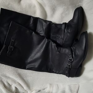 Journee Collection Faux Leather Boots